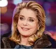  ??  ?? Filmdiva Catherine Deneuve zählt zu den vielen illustren Hotelgäste­n.