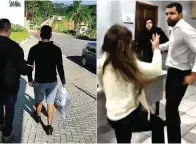  ?? Divulgação e Reprodução ?? Momento da prisão de Demétrius Macedo e da agressão à procurador­a, em junho de 2022