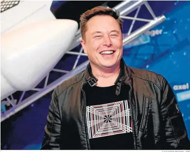  ?? ALEXANDER BECHER / EFE ?? Elon Musk, fundador de Tesla.