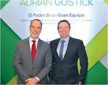  ?? BAYOAN FREITES ?? Ney Díaz y Adrian Gostick.