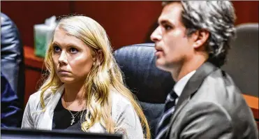  ?? NICK GRAHAM / STAFF ?? Groups say a ruling in Brooke Skylar Richardson’s case eliminates “physician-patient privilege for women who are or might become pregnant.”