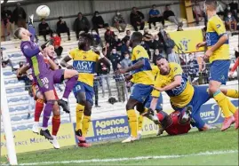  ?? (Photo Sophie Louvet) ?? Leader avant cette journée, le Sporting peut conforter sa place en haut du classement.