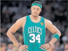  ??  ?? Paul Pierce. Fue apuñalado y mantuvo el secreto durante 18 años.