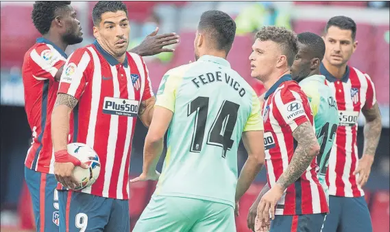  ?? FOTO: SIRVENT ?? Atlético de Madrid y Granada, los dos equipos de Laliga que más han sufrido el coronaviru­s, se ven las caras mañana en el estadio de Los Cármenes