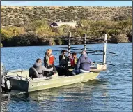  ?? ?? Texas Parks and Wildlife along with the Young Marines placed fish attractors in the Comanche Trail Lake. This took place prior to the trout restocking that takes place each winter.