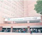  ?? ?? El uniformado fue atendido en el Hospital Universita­rio Erasmo Meoz.