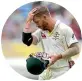  ??  ?? David Warner walks off after being dismissed for eight in the second innings, his second failure of the match.