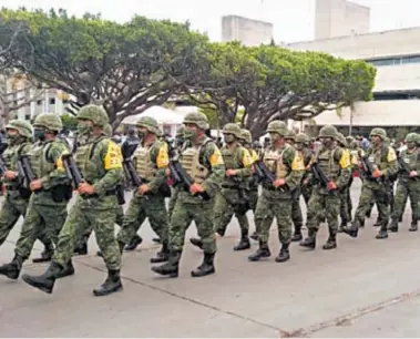  ?? /ISAI LÓPEZ /EL HERALDO DE CHIAPAS ?? Luego de que la Cancillerí­a mexicana anunciará medidas para restringir el paso no esencial al país, se implementó el operativo militar en Chiapas