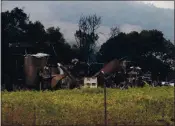  ?? KARL MONDON — STAFF ARCHIVES ?? Paradise Ridge Winery sits destroyed in the foothills above Santa Rosa in the wake of the Tubbs Fire on Oct. 9, 2017.