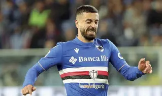  ?? ?? Vecchio obiettivo Francesco «Ciccio» Caputo, 35 anni, in forza alla Sampdoria