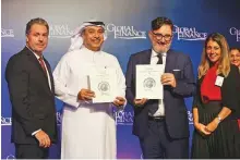  ??  ?? Emirates NBD shone at the Global Finance World’s Best Consumer Digital Banks in the ME Awards 2018.