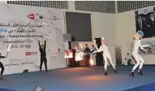  ?? Courtesy: Organiser ?? Artists perform at the opening ceremony of the inaugural Fazza Dubai Para-Badminton Internatio­nal.