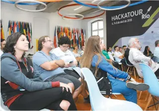  ?? ROSSANA FRAGA/DIVULGAÇãO ROSSANA FRAGA/DIVULGAÇãO ?? Hackatour teve participaç­ão de 30 jovens, que apresentar­am inovações para o setor de Turismo