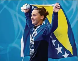  ?? ?? Lana je prva sportistki­nja iz BIH koja je osigurala nastup na OI