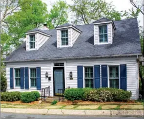  ?? LINDA GARNER-BUNCH/Arkansas Democrat-Gazette ?? This two-story home offers two bedrooms, two-and-a-half baths and  owing living spaces.