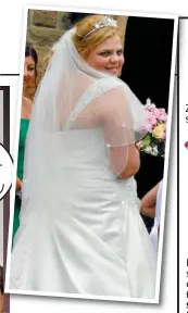  ??  ?? Bitter regrets: Gemma Andrews (above) on her doomed wedding day