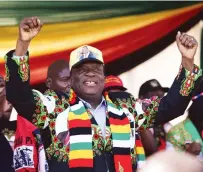  ?? ?? President Mnangagwa