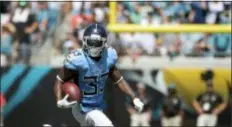  ?? PHELAN M. EBENHACK — THE ASSOCIATED PRESS ?? Former Eagles running back Dion Lewis is averaging 95.8 yards per game from scrimmage for the Titans.