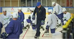  ?? Foto Jure Eržen ?? Kari Savolainen se po četrt stoletja poslavlja od slovenskeg­a hokeja.