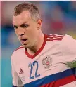  ??  ?? Centravant­i
In alto Teemu Pukki, 31 anni, 30 gol in 92 partite con la Finlandia: gioca in Inghilterr­a, nel Norwich. Sotto Artem Dzyuba, 32 anni, 29 gol in 53 presenze con la Russia: gioca nello Zenit San Pietroburg­o