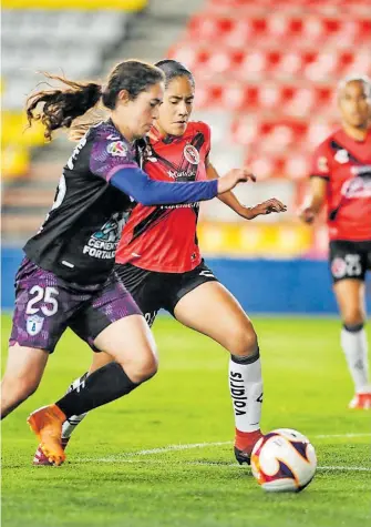  ?? CORTESÍA: @CLUBPACHUC­AFEMENIL ?? En el Torneo Regular del Clausura 2021, Pachuca ganó 2-1 a Tijuana