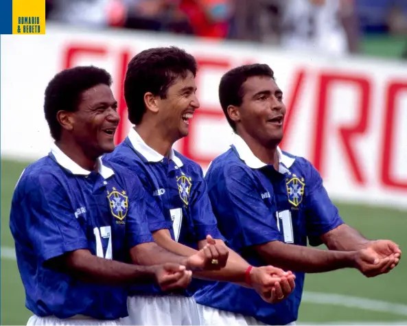 Romario Bebeto Victory An Unlikely Bromance At Usa 94 Pressreader