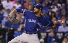  ?? STEVE RUSSELL/TORONTO STAR ?? Blue Jays starter David Price is still 0-7 as a starter in the post-season, but he kept Toronto in Game 6 after allowing a couple of early home runs.