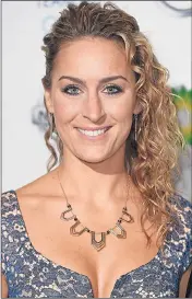  ??  ?? Gold medallist Amy Williams is now a mum