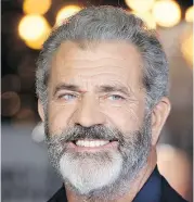  ??  ?? Mel Gibson