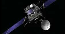  ?? J. HUART/THE ASSOCIATED PRESS ?? The Rosetta space probe was launched in 2004.