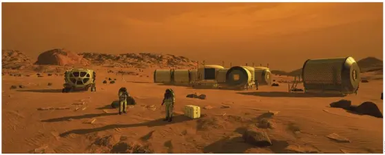  ?? Altta: Aracın MOXIE ve MEDA aletleri insanlı Mars keşifleri için çok değerli veiler elde edecek. ??