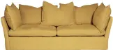  ??  ?? ‘PASHA’ SOFA IN BELGIAN COTTON, R14 945, THE GATEHOUSE AT MAVROMAC