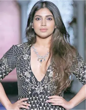  ??  ?? Bhumi Pednekar.