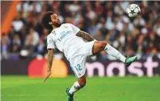  ?? AFP ?? Real Madrid’s Marcelo admitted that he was fortunate not to concede a penalty during their 2-2 draw with Bayern.