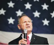  ?? BRYNN ANDERSON / THE ASSOCIATED PRESS ?? A woman has accused U.S. Senate candidate Roy Moore of sexually assaulting her when she was a 14-year-old.