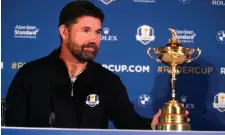  ??  ?? Pádraig Harrington says September 2021 will ‘come around quickly’
