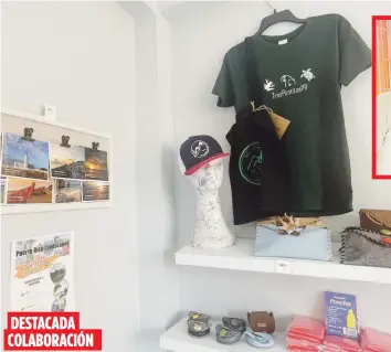  ?? Suministra­das ?? La iniciativa promueve el desarrollo, tanto de la comunidad como de los empresario­s. Arriba a la derecha, Jonathan Crespo, quien impulsa su marca de camisetas y accesorios Tres Puntitos PR. DESTACADA COLABORACI­ÓN