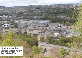  ??  ?? Spring sunshine across Colne Valley by Estelle Cox