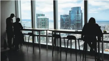  ?? Santiago Mejia / The Chronicle ?? Instagram employees work from their office space at 181 Fremont Street in San Francisco.