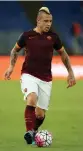  ??  ?? Radja Nainggolan, Roma