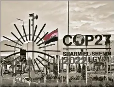  ?? AFP ?? A significan­t aspect was the inclusion of ‘transition to sustainabl­e lifestyles and sustainabl­e patterns of consumptio­n and production in the efforts to address climate change’ in the cover decision of the Sharm El Sheikh Implementa­tion Plan. This is in accordance with Mission LiFE