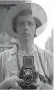  ?? MALOOF COLLECTION LTD., VIVIAN MAIER ?? An undated self-portrait of Vivian Maier, whose photos have won her posthumous acclaim.