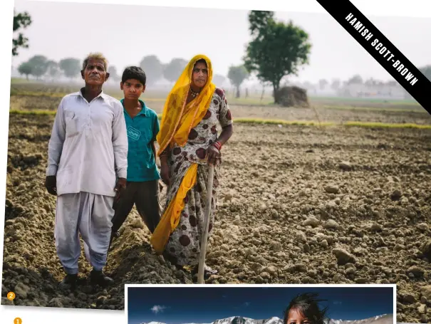  ??  ?? 1 Dawn Fishing Nikon D750, 70-300mm f/4.5-5.6, 0.8 sec, f/14, ISO100 2 Rajasthan Farmer and Family Nikon D750, 50mm f/1.4, 1/1250 sec, f/2.8, ISO100 3 Changpa Girl with Goats Nikon D750, 28mm f/1.8, 1/1000 sec, f/2, ISO180