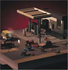  ??  ?? Overland is a nod to the hideously unfair and barebones games of the past, where imaginatio­n reigned.