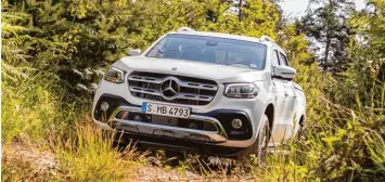  ?? Foto: Daimler AG ?? Technik Upgrade für die X Klasse: Mercedes holt seinen Edel Pick up deutlich näher an die Marke.