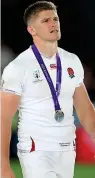  ??  ?? Loyal: Owen Farrell will stay with Sarries