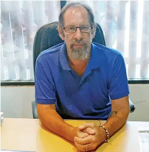  ??  ?? Rakiraki and Tavua Town Council special administra­tors chairperso­n Mark Hirst-Tuilau.