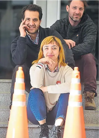  ?? (JOSÉ HERNÁNDEZ) ?? Directores. Xavier del Barco, Eric Venzon y Eugenia Hadandonio­u dirigen el nuevo proyecto.