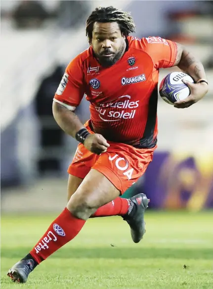  ?? PICTURE: Getty Images ?? Mr Big: Toulon centre Mathieu Bastareaud