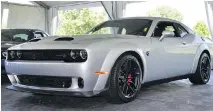  ?? DEREK MCNAUGHTON / DRIVING ?? The Hellcat Redeye has 797 horsepower.